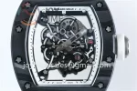 Richard Mille RM055 KVF 1:1 Best Edition Carbon/Titanium Case Rubber Strap Miyota8215