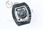 Richard Mille RM055 KVF 1:1 Best Edition Carbon/Titanium Case Rubber Strap Miyota8215