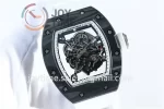 Richard Mille RM055 KVF 1:1 Best Edition Carbon/Titanium Case Rubber Strap Miyota8215