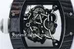 Richard Mille RM055 KVF 1:1 Best Edition Carbon/Titanium Case Rubber Strap Miyota8215