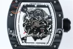 Richard Mille RM055 KVF 1:1 Best Edition Carbon/Titanium Case Rubber Strap Miyota8215