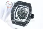 Richard Mille RM055 KVF 1:1 Best Edition Carbon/Titanium Case Rubber Strap Miyota8215