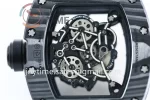 Richard Mille RM055 KVF 1:1 Best Edition Carbon/Titanium Case Rubber Strap Miyota8215