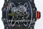 Richard Mille RM035 KVF 1:1 Best Edition Carbon Case Rubber Strap Miyota8215