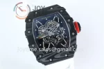 Richard Mille RM035 KVF 1:1 Best Edition Carbon Case Rubber Strap Miyota8215