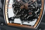 Richard Mille RM055 KVF 1:1 Best Edition Carbon Case Rubber Strap Miyota8215