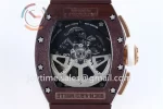 Richard Mille RM011 KVF 1:1 Best Edition Ceramic Case Rubber Strap A7750