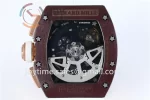 Richard Mille RM011 KVF 1:1 Best Edition Ceramic Case Rubber Strap A7750