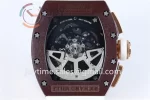 Richard Mille RM011 KVF 1:1 Best Edition Ceramic Case Rubber Strap A7750