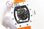 Richard Mille RM055 KVF 1:1 Best Edition Ceramic Case Rubber Strap Miyota8215