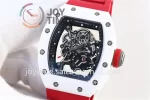 Richard Mille RM055 KVF 1:1 Best Edition Ceramic Case Rubber Strap Miyota8215