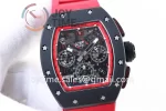 Richard Mille RM011 KVF 1:1 Best Edition Ceramic Case Rubber Strap A7750