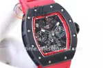 Richard Mille RM011 KVF 1:1 Best Edition Ceramic Case Rubber Strap A7750