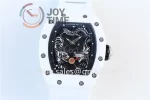 Richard Mille RM051 KVF 1:1 Best Edition Ceramic Case Rubber Strap Miyota8215