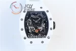 Richard Mille RM051 KVF 1:1 Best Edition Ceramic Case Rubber Strap Miyota8215