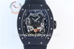 Richard Mille RM051 KVF 1:1 Best Edition Ceramic Case Rubber Strap Miyota8215