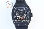 Richard Mille RM051 KVF 1:1 Best Edition Ceramic Case Rubber Strap Miyota8215