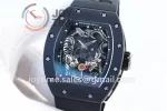 Richard Mille RM051 KVF 1:1 Best Edition Ceramic Case Rubber Strap Miyota8215