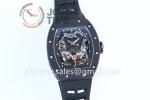 Richard Mille RM051 KVF 1:1 Best Edition Ceramic Case Rubber Strap Miyota8215