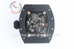 Richard Mille RM035 KVF 1:1 Best Edition Ceramic Case Rubber Strap Miyota8215