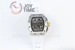 Richard Mille RM011 KVF 1:1 Best Edition SS Case Rubber Strap A7750 （6 colors）