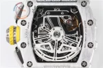 Richard Mille RM011 KVF 1:1 Best Edition SS Case Rubber Strap A7750 （6 colors）