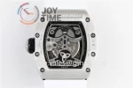 Richard Mille RM023 KVF 1:1 Best Edition Diamond Case Rubber Strap Miyota8215