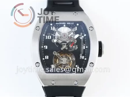 Richard Mille RM001 JBF 1:1 Best Edition SS Case Rubber Strap Tourbillon