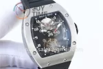 Richard Mille RM001 JBF 1:1 Best Edition SS Case Rubber Strap Tourbillon