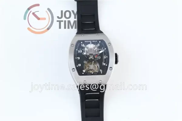 Richard Mille RM001 JBF 1:1 Best Edition SS Case Rubber Strap Tourbillon