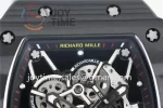 Richard Mille RM035 KVF 1:1 Best Edition Carbon Case Rubber Strap Miyota8215