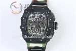 Richard Mille RM011 KVF 1:1 Best Edition Carbon Case Rubber Strap A7750 (8 colors)