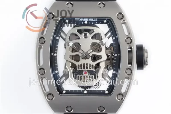 Richard Mille RM052 EUR 1:1 Best Edition Titanium Case Rubber Strap Tourbillon