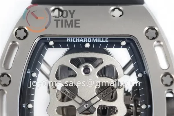 Richard Mille RM052 EUR 1:1 Best Edition Titanium Case Rubber Strap Tourbillon