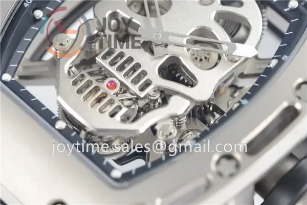 Richard Mille RM052 EUR 1:1 Best Edition Titanium Case Rubber Strap Tourbillon