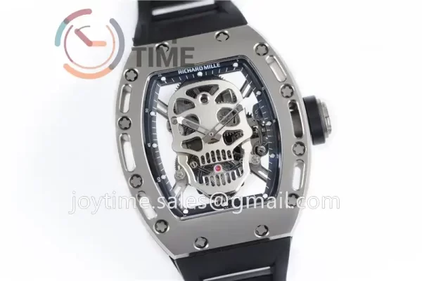 Richard Mille RM052 EUR 1:1 Best Edition Titanium Case Rubber Strap Tourbillon