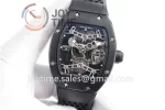 Richard Mille RM027 EUR 1:1 Best Edition PVD Titanium Case Rubber Strap Tourbillon