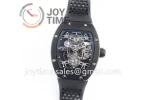 Richard Mille RM027 EUR 1:1 Best Edition PVD Titanium Case Rubber Strap Tourbillon