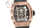 Richard Mille RM052 EUR 1:1 Best Edition RG Case Rubber Strap Tourbillon