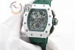 Richard Mille RM011 KVF 1:1 Best Edition Ceramic Case Rubber Strap A7750