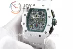 Richard Mille RM011 KVF 1:1 Best Edition Ceramic Case Rubber Strap A7750