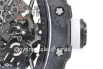 Richard Mille RM035 KVF 1:1 Best Edition Carbon Case Rubber Strap Miyota8215  V3