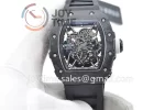 Richard Mille RM035 KVF 1:1 Best Edition Carbon Case Rubber Strap Miyota8215  V3