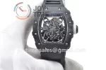 Richard Mille RM035 KVF 1:1 Best Edition Carbon Case Rubber Strap Miyota8215  V3