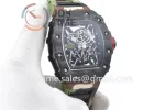 Richard Mille RM035 KVF 1:1 Best Edition Carbon Case Rubber Strap Miyota8215  V3