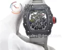 Richard Mille RM035 KVF 1:1 Best Edition Carbon Case Rubber Strap Miyota8215  V3