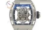 Richard Mille RM052 ZF 1:1 Best Edition Titanium Case Rubber Strap NH05A