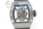 Richard Mille RM052 ZF 1:1 Best Edition Titanium Case Rubber Strap NH05A