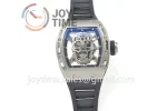 Richard Mille RM052 ZF 1:1 Best Edition Titanium Case Rubber Strap NH05A