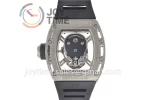 Richard Mille RM052 ZF 1:1 Best Edition Titanium Case Rubber Strap NH05A